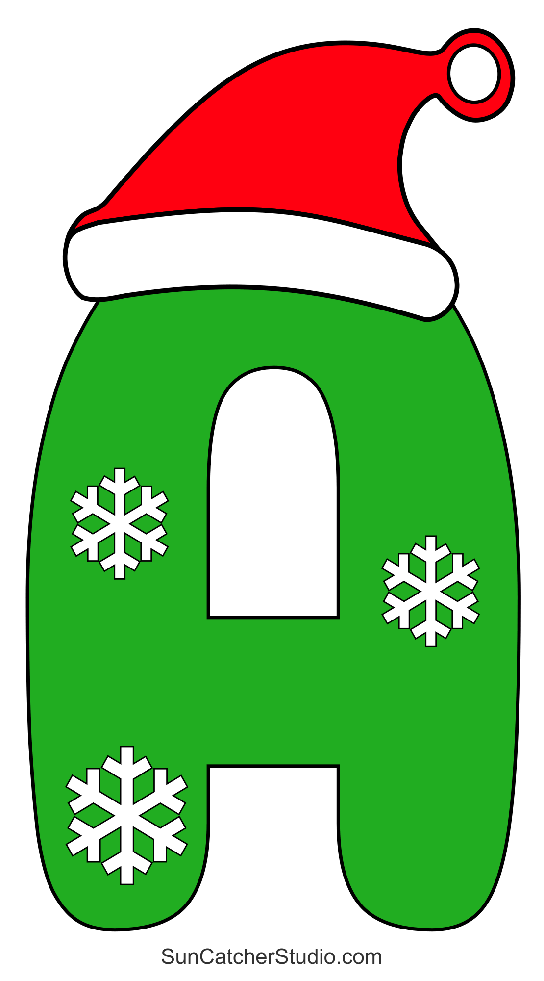 christmas font (printable alphabet letters & clipart) – free